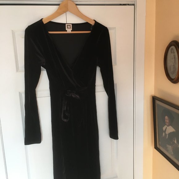 Velvet Anne Klein wrap dress - Picture 4 of 4